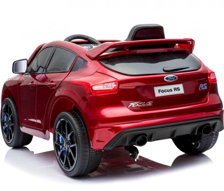 Детский электромобиль Dake Ford Focus RS Wine Red 12V 2.4G - F777-RED