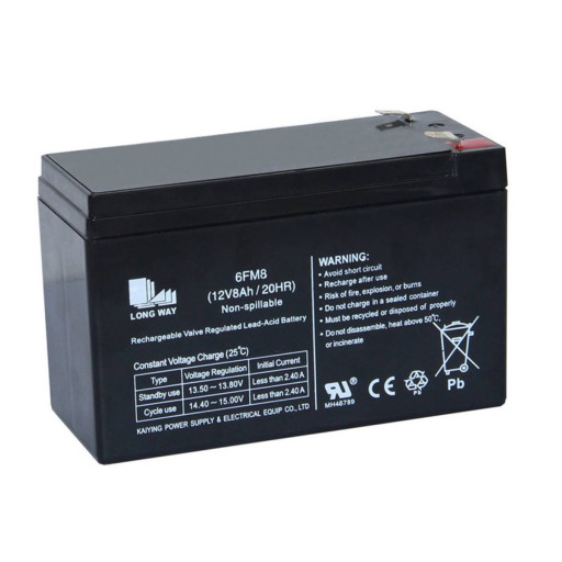 Аккумулятор Long Way 12V8Ah/20Hr - LW-6FM8