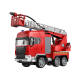 Радиоуправляемая пожарная машина Double E поливает водой 1:20 2.4G - E597-003
