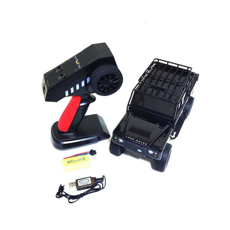 Радиоуправляемый внедорожник Land Rover Defender 4WD 1:18 - MN-111-BLACK