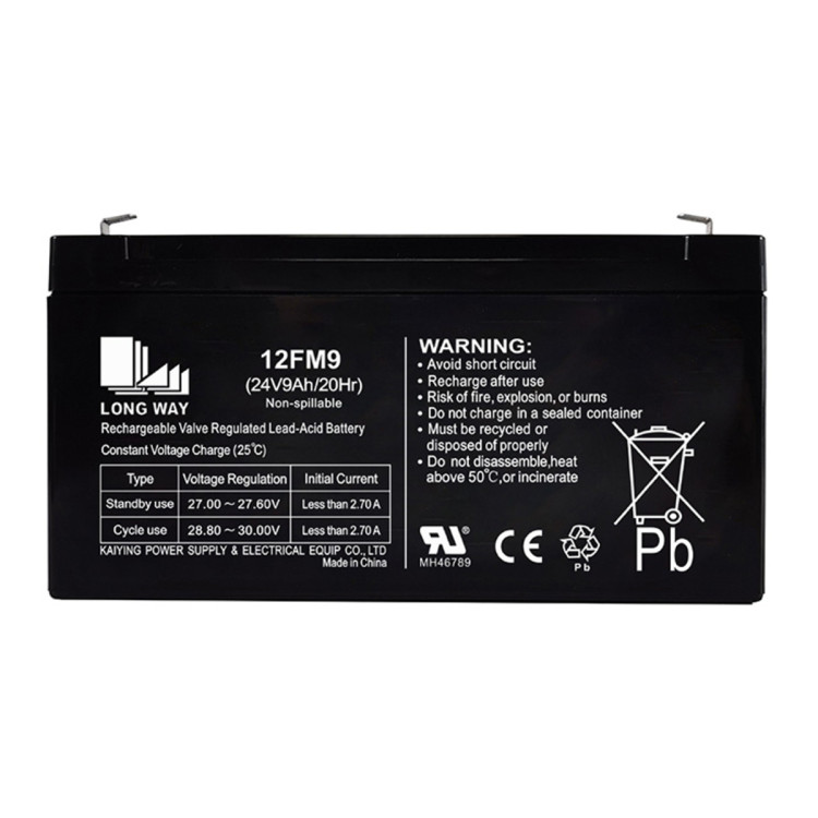 Аккумулятор Long Way 24V9Ah/20Hr - LW-12FM9