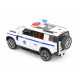 Радиоуправляемая металлическая полицейская машина Land Rover Defender 1:22 - HCL-3610-WHITE