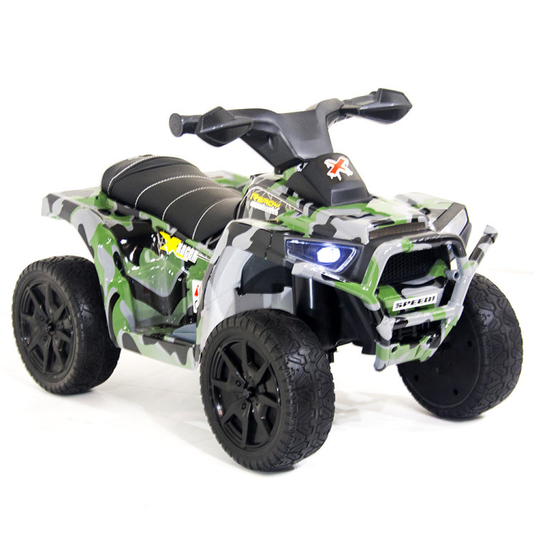 Детский квадроцикл 6V на резиновых колесах - XH116-CAMO-PAINT