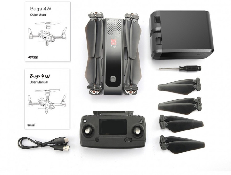 Квадрокоптер MJX Bugs B4W WiFi FPV GPS с сумкой - MJX-B4W-BAG
