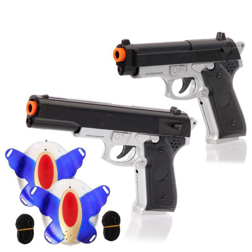Игровой набор из пистолетов &quot;Лазерный бой S.W.A.T.&quot; на батарейках - XZ-H53