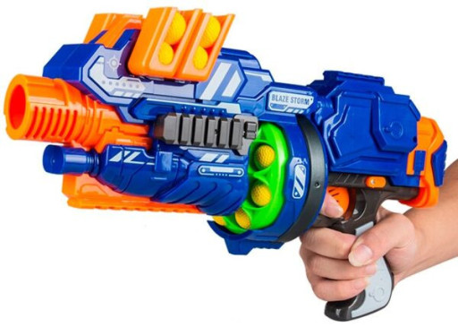 Автомат с мягкими пулями на батарейках &quot;BlazeStorm&quot; - ZC7087